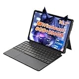 CHUWI 10.1" Hi10 X1 Windows 11 Tablet, 2 in 1 Touchscreen Tablet with Keyboard, Intel N100 Quad-Core, 8GB LPDDR5 RAM 256GB SSD, WiFi 6, Bluetooth 5.2, Dual Camera,1280X800 HD IPS, HDMI,Type C, USB 3.2