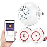 SINGCALL Tuya Caregiver Pager Smart Wireless Calling System WiFi SOS Emergency Home Caring Nurse Buzzer Call Bell System for Old People Patients Children
