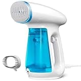 Bear Steamer for Clothes, 1300W Powerful Fast-Heating Handheld Garment and Clothes Steamer with Large 230ml Tank, Auto-Off Safety, Includes Brush, Perfect for Home and Travel Wrinkle Removal