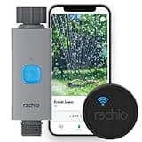 Rachio Smart Hose Timer with WiFi Hub for Outdoor Watering | Easy Faucet Install, Automate Water & Sprinkler Schedules for Lawn, Garden, & Yard Care.