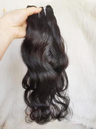 Last 5 Years Raw Natural Wavy Human Hair Bundles, Lift 613 Short 1 Single Natural Wavy Bundle 14 Inches One Donor Unprocessed Cambodian Human Hair Cuticle Aligned Weave Weft