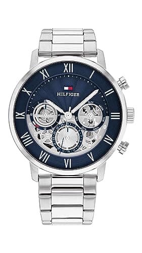Tommy Hilfiger Men's Watch: Contemporary Elegance with Roman Numerals (Model 1710569)