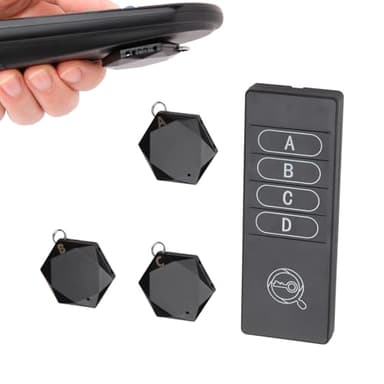 Remote Control Finder Locator with Sound,115ft Range 85db Key Finder,Use for Looking Key,Tv Remote,Phone Charger,Wallet,Bag
