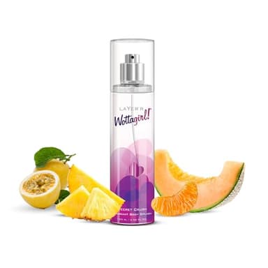 Layer'r Wottagirl Secret Crush Body Splash For Women, 135ml