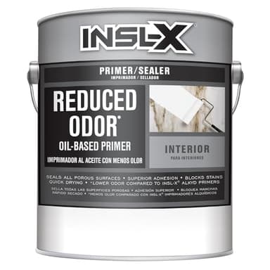 INSL-X Reduced Odor Oil-Based Primer, 1 Gallon, White