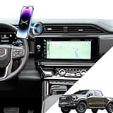oricarmes GMC Sierra Phone Mount Sierra Phone Holder Magnetic for 2023 2024 GMC Sierra 1500 Accessories GMC Sierra 1500 and 2500 Phone Holder 2023 2024 Compatible for All Cell Phones