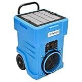 BlueDri AS1000 1000 CFM Portable Large Capacity HEPA Air Scrubber with Two-Stage Filtration, Blue