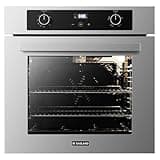 GASLAND 24 Inch Gas Wall Oven, Pro GS606DS Natural Gas Oven, Built-in Single Wall Oven, with Bake Broil Rotisserie Functions, Built-in Digital Timer and Convection Fan, 120V Cord Plug, Stainless Steel