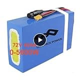 Unit Pack Power 72V 5000W Lithium Ion Battery for Ebike Motor Tricycle