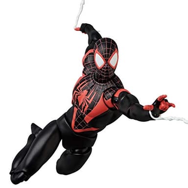 MEDICOM TOY MAFEX No. 276 MAFEX SPIDER-MAN Miles Morales Spider-Man Morales COMIC RENEWAL Ver., Total Height: Approx. 6.3 inches (160 mm), Non-scale, Painted Action Figure