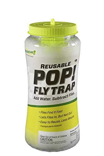 RESCUE! POP! Fly Trap – Large Reusable Fly Trap for Outdoor Use