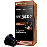 Bestpresso Coffee for Nespresso Original Machine 120 pods Certified Genuine Espresso Chocolate Blend (Medium Intensity) Pods Compatible with Nespresso Original 60 Days Satisfaction Guarantee