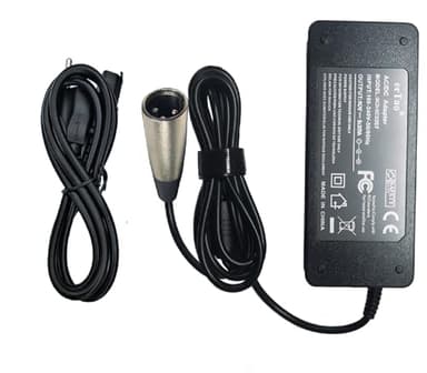 eeTao 12V Charger for Lobster Sports Elite Grand Four Five One Two Three LE EL0L EL01 EL02 EL03 EL04 EL05 EL05LE Model 1 2 3 4 5 12V Sealed Lead Acid Battery Tennis Ball Machine Soneil 1206SX 1206SX2