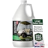 Battery Renew Solution For Golf Cart Batteries - 1 gal - Refurbish, Repair & Restore Any 6 Volt, 8 Volt or 12 Volt Lead Acid Battery - Made in USA - Non-Toxic Refill Solution