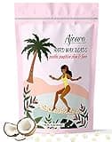 Ajoura 1lb Refill Wax Beans for Hair Removal Kit, Brazilian Coarse Waxing for Bikini, Face, Eyebrow, Back, Chest, Legs, Armpit, At Home Waxing Beads for Women Men