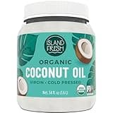 Island Fresh Organic Coconut Oil (54 oz) - Organic Virgin Coconut Oil Great for Baking, Versatile Cooking Oil, DIY Hair Oil & Skin Oil, Cold-Pressed, Certified Organic & Non-GMO