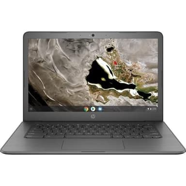 HP Chromebook 14A G5 14" 4GB 32GB eMMC AMD A4-9120C 1.6GHz ChromeOS, Gray (Renewed)