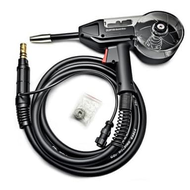 10ft 150A Spool Gun 4Pin Replace Magnum PRO 100SG K3269-1 K2532-1, Compatible with Lincoln POWER MIG 216/210MP,POWER MIG 140C/180C /180Dual,SP-140T/180T Welder