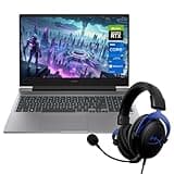HP OMEN 16 Pro Gaming Laptop, 16.1" FHD 144Hz IPS, Intel i7-14700HX, NVIDIA GeForce RTX 4060, 32GB RAM, 1TB SSD, W11P, RGB Backlit KB, IR Camera with Noise Reduction, Bundle with HyperX Cloud Head Set