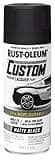 Rust-Oleum 332289 Automotive Custom Lacquer Spray Paint, 11 oz, Matte Black