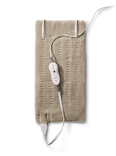 Sunbeam Premium Sunbeam Heating Pad with Compact Storage King Size Beige