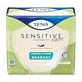 TENA Sensitive Care Moderate Bladder Leakage Pad for Women, Moderate Absorbency, Regular Length, 120 Total 6 Packs