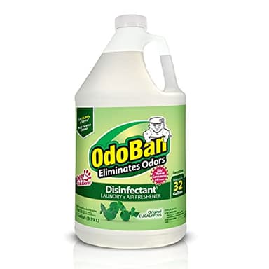 OdoBan Disinfectant Concentrate and Odor Eliminator, Made in the USA, Original Eucalyptus Scent, 1 Gallon