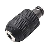 Bestgle 2-13mm Capacity Mount 1/2-20UNF Keyless Drill Chuck Quick Change Conversion Adapter with 1/2 Inch Socket Square Female Adapter