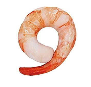 bouti1583 Neck Pillow Realistic Simulation Large Shrimp U Shaped Pillow Cushion Plush Pillow