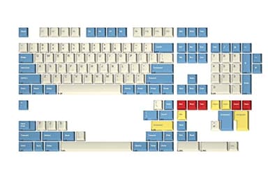 Drop + MiTo GMK Godspeed Custom Keycap Set - Doubleshot Cherry Profile - Compatible with Cherry-MX Style Stems & Layouts: 60%, 65%, 75%, TKL, 100% Mechanical Keyboards (Armstrong Kit)