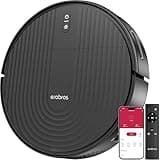 erabrospro Robot Vacuum with 3000Pa Powerful Suction, Brushless Tangle-Free Robotic Vacuum, 2.99" Super-Slim, 140Min Runtime, Vacuum Robot for Hard Floor/Carpet/Pet Hair, Remote/App/Voice Control