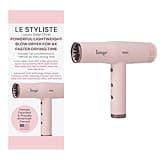 L'ANGE HAIR Le Styliste Luxury Hair Dryer | Quiet Brushless Blow Dryer with Diffuser | 1875 Watts for 4X Faster Drying | Hairdryer with 3 Heat & Speed Settings | Best Hair Dryers for Blowouts