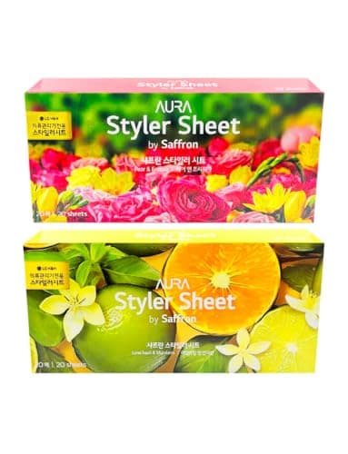 KULOSORY LG Styler Sheets 20 Sheets (Freesia + Lime basil)