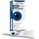 Optase HYLO Night Eye Ointment - Preservative Free Lubricant & Nighttime Eye Ointment for Blepharitis and Stye - .18 oz