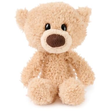 GUND Toothpick Teddy Bear, Little Stuffed Animals, Classic Plush Toys for Ages 1 and Up, Beige, 7”