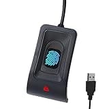 JIANBOLAND USB Fingerprint Reader Fingerprint for Windows10/11, Windows Hello Automatic Driver Installation with 5ft Extension Cable-Windows Password Free Operation