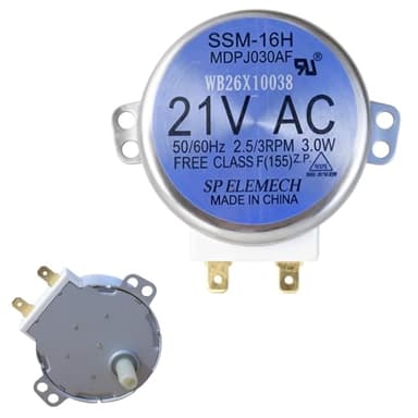 OEM WB26X10038 Microwave Turntable Motor Compatible Microwave Turntable Motor Model Numbers 5304408980 AP2024962 PS237772