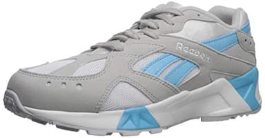 Reebok AZTREK Shoe, skull Grey/White, 7.5 M US