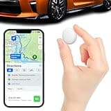 2025 New Model GPS Tracker for Vehicles,Mini Portable Magnetic Car Full Global Coverage Location GPS Tracker for Kids,Dogs,No Subscription Required/No Monthly Fee/No SIM Card Required