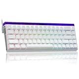 AULA HERO 68 HE 60% Gaming Keyboard Wired, Hall Effect Magnetic Switch Keyboard with Adjustable Actuation, Rapid Trigger Mode, 8K Hz Polling Rate, 0.125ms Latency,Side Printed PBT Keycaps, RGB Backlit