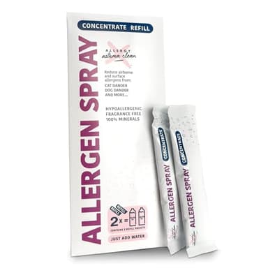Allergy Asthma Clean - Allergen Spray Concentrate 2 Pack | Use Your Own Bottle | Over 64oz Total