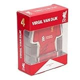 Virgil Van Dijk - Liverpool F.C. 2024-25 - Sports Collectible by Signables - Jersey Style with Facsimile Signature - Official Signature Series