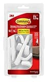 Command Large Utility Hook Mega Pack, White, 14-Hooks, 16-Strips, Organize Damage-Free