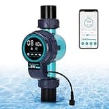 Fengind Smart Saltwater Chlorinator System for Above Ground Pool, Up to 15,800 Gallons Pool, Built-in Wi-Fi & App Remote Control, Chlorine Generators for Swimming Pools with Smart Digital Panel
