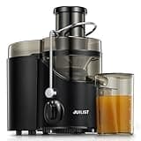 Juicer Machines, Juilist 3" Wide Mouth Juicer Extractor, for Vegetable and Fruit with 3-Speed Setting, 400W Motor, Easy to Clean, Black