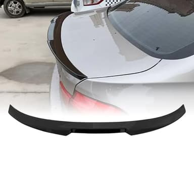 CABOHON Rear Spoiler for BMW 2012-2018 F30 3 Series Sedan 2014-2019 F80 M3 Sedan M4 Style Rear Trunk Spoiler Lip Tail Wing Glossy Black (M4 Style)