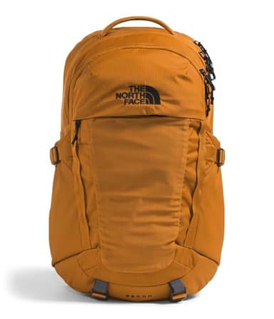 The North Face Recon Everyday Laptop Backpack - Daypack, Water Repellent, Laptop Sleeve, 2 Water Bottle Pockets, Timber Tan, One Size