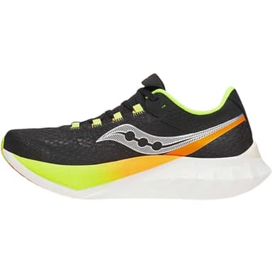 Saucony Men's Endorphin Pro 4 Sneaker, Black/Vo2, 11