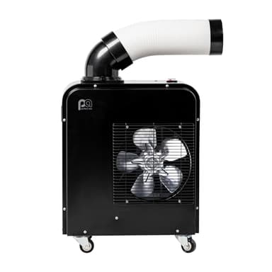 Perfect Aire Spot Cooler Portable AC Air Conditioner 7,000 BTU with Adjustable Air Flow, 360° Wheels, Continuous Drainage (6' Hose Included), for Outdoor Events, Workshops, Garages, and Patios