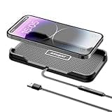 Wireless Charger,POLMXS Wireless Car Charger Chargng pad 15W Fast Wireless Phone Charger Cell Phone Cordless Charger Charging mat Compatible with iPhone 11/12/12/14/15 Galaxy S21/S22/S23/24 (C12Y)